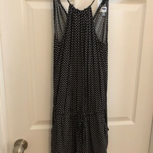 Old navy black/ white patterned romper